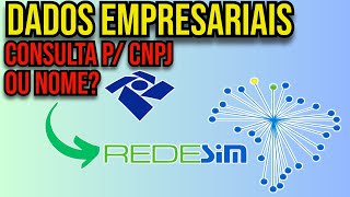 COMO CONSULTAR DADOS DA EMPRESA PELO NOME OU CNPJ REDESIM  2024 [upl. by Runstadler]