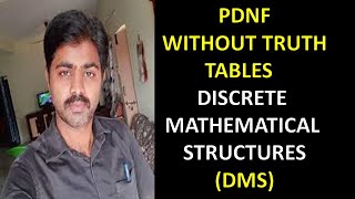 Principal Disjunctive Normal Form  PDNFSolved Examples  Procedure to obtain PDNF  DMSMFCS [upl. by Audris663]