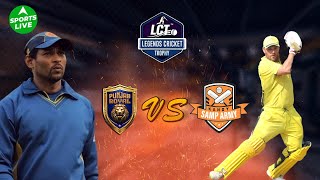 LIVE Legends Cricket Trophy  Kandy Samp Army vs Punjab Royals Aaron Finch vs Tillakaratne Dilshan [upl. by Mindy]