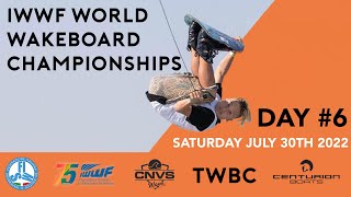 2022 IWWF World Wakeboard Championships  Day 6 [upl. by Sirraj]