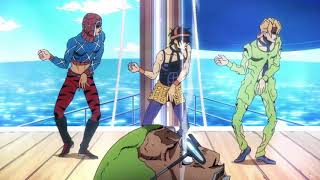 Mista Narancia Fugo Dance  JoJos Bizarre Adventure Part 5 Golden Wind Ep 7 [upl. by Latreece558]