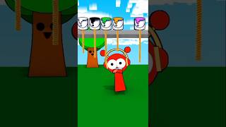 POV Sprunki IQ Challenge Pull the string and choose the right color  Incredibox Sprunki shorts [upl. by Lombardo]