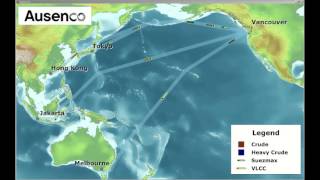 Shipping Supply Chain Simulation for the Oil and LNG Industries [upl. by Ramedlab]