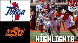 Oklahoma State Cowboys vs Tulsa Golden Hurricanes  Full Game Highlights  ESPN College Football [upl. by Eindys]