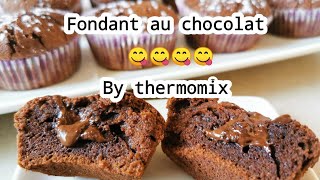 thermomix Fondant au chocolat au cœur coulant 😋😋😋 [upl. by Eirene]