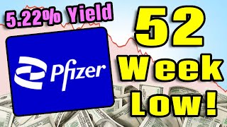 Pfizer Stock is at a 52 Week Low  Pfizer PFE Stock Analysis [upl. by Ennaeed493]