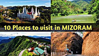 10 Places to Visit in Mizoram  Most Beautiful Places to Visit in Mizoram State  Mizoram Tourism [upl. by Gnahc]