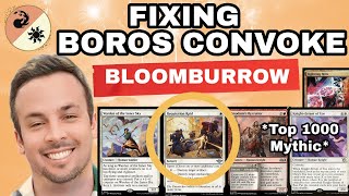 NEW BOROS CONVOKE TRICKS Destroy MYTHIC Bloomburrow Standard [upl. by Gabrila]