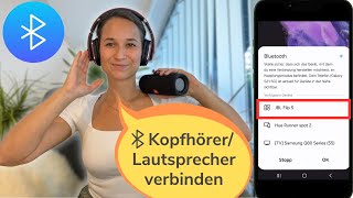 HANDY MIT LAUTSPRECHER  KOPFHÖRER VERBINDEN  Bluetooth [upl. by Yasmine]