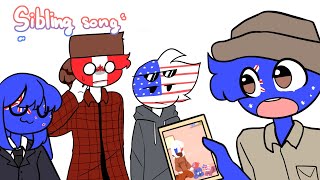 Sibling song  Animatic  Countryhumans  UK family [upl. by Macfarlane]