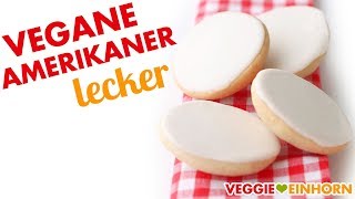 Vegane Amerikaner ohne Ei  Einfach selber backen [upl. by Ambur34]