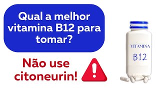 qual a melhor vitamina B12 para tomar Descubra a melhor maneira de suplementar b12 para você [upl. by Krid]