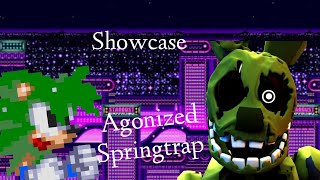 Showcase Agonized springtrap FiveNightsTD [upl. by Akzseinga507]