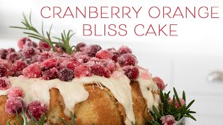 How to Make Cranberry Orange Bliss Cake and Cranberry Margaritas [upl. by Leonelle]