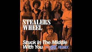 Stealers Wheel  Stuck In The Middle With You  Lyrics [upl. by Namhcan189]