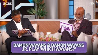 Damon Wayans Jr Slapped Damon Wayans  The Talk [upl. by Tuppeny]