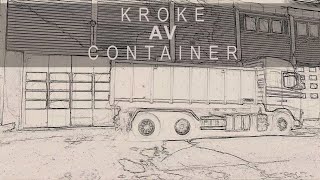 Transport kroke av container [upl. by Alleuqahs]