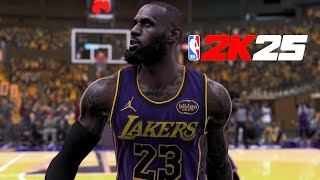 NBA 2K25 PC Bronny Mod  Warriors vs Lakers  Ultra Settings 4K [upl. by Atul]