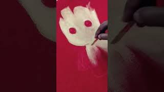 Tshirt painting diy groot [upl. by Ijneb]