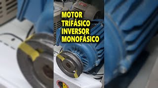 MOTOR TRIFÁSICO E INVERSOR OFFGRID MONOFÁSICO ONDA MODIFICADA eduardoaquino [upl. by Anertal]