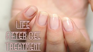 Life After Gels Nail Care Routine for thin damaged nails  Opi Gel Break [upl. by Vernon302]