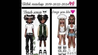 TikTok mashup🩷 201920232024🤍 trying something new❤️ [upl. by Panta489]