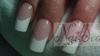 Manicure french  manicura francesa  ideas de diseños de uñas french 2014  2015 [upl. by Nolasba]