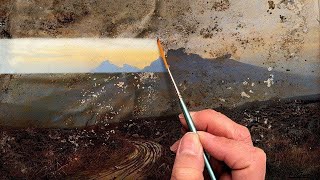 How A Moldy Watercolor Painting Is Professionally Restored [upl. by Ano]