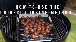 Direct Coal Cooking Method  Festive Chestnuts [upl. by Adnamra]