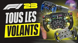 TOUS LES VOLANTS 🎮 DE F1 POUR LE SIM RACING❗🏎 de 100 à  de 5000€ 🤑 [upl. by Jeremiah180]