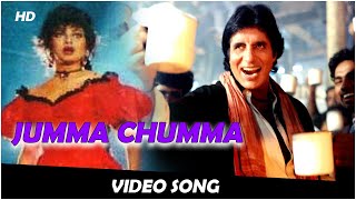 Jumma Chumma De De  Kavita Krishnamurthy Sudesh Bhosle  Hum Songs  Amitabh Bachchan Kimi Katkar [upl. by Imogene]