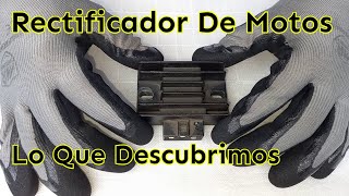 Como Desarmar Y Reparar Un Rectificador De Motos  Regulador de Voltaje 12V [upl. by Durham308]