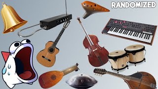 I made music with an instrument randomizer [upl. by Anerahs]