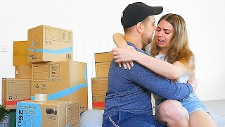 Im Moving Out PRANK on Girlfriend SHE CRIED [upl. by Doxia999]