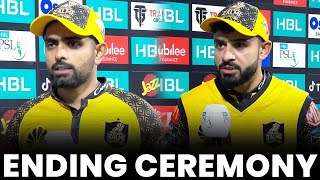 Ending Ceremony  Islamabad United vs Peshawar Zalmi  Match 32  HBL PSL 8  MI2A [upl. by Sayette94]