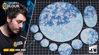 How to Paint Ice Covered Bases  Intermediate  Warhammer [upl. by Augie659]