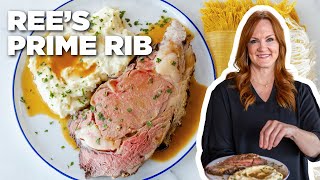 Ree Drummonds Prime Rib  The Pioneer Woman  Food Network [upl. by Airdnaz]