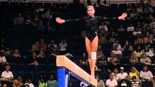 Dominique Moceanu  Balance Beam  1998 US Gymnastics Championships  Women  Day 1 [upl. by Poyssick]