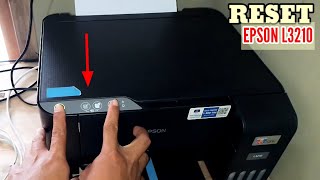 CARA RESET PRINTER EPSON L3210  RESET MANUAL DAN OTOMATIS [upl. by Nomde667]