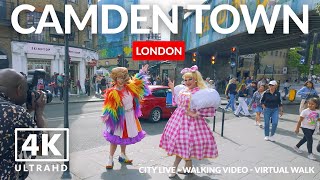 Secrets of Camden Town London Revealed ❤️ Walking Tour [upl. by Nonnair]