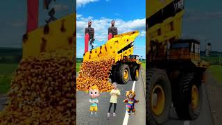 Dozer truck passing with future technology 😯 viralshorts shorts vfx shortsfeed shortsyoutube [upl. by Remliw]