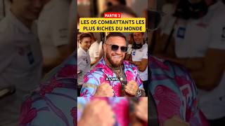 Part 2 LES 05 COMBATTANTS LES PLUS RICHES DU MONDE shorts rich money fighter fighting boxing [upl. by Nhguavahs]