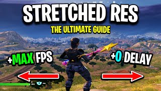 How To Get A STRETCHED RESOLUTION In Fortnite Chapter 5 UPDATED 2024 [upl. by Mcspadden]