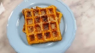 Waffle Churros alla Zucca  Ricetta  SugarDany89 [upl. by Ninette]