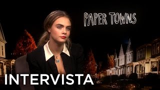 Città di Carta  intervista a Cara Delevingne [upl. by Nooj978]