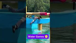 Water Games  waterslide watergames fun short waterparkfun slide Water Park Fun [upl. by Gowrie]