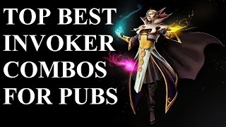 DOTA 2 BEST INVOKER COMBOSINVOKER DOTA 2 [upl. by Princess175]