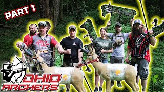 THE EAST COAST REDDING ARCHERY SHOOT  OAA Trail Shoot  3D Archery  Part 1 [upl. by Anairo]