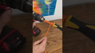 Fastest method to roll your rope or cable tips tools diy [upl. by Veronike]