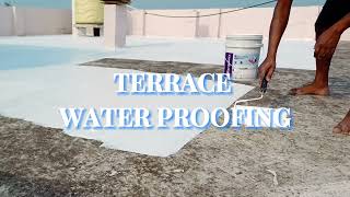 Terrace Water Proofing  Water Proofing Treatment For Terrace  Water Proofing  Coimbatore chennai [upl. by Alleroif]